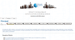 Desktop Screenshot of envasesdevidrio.com.mx